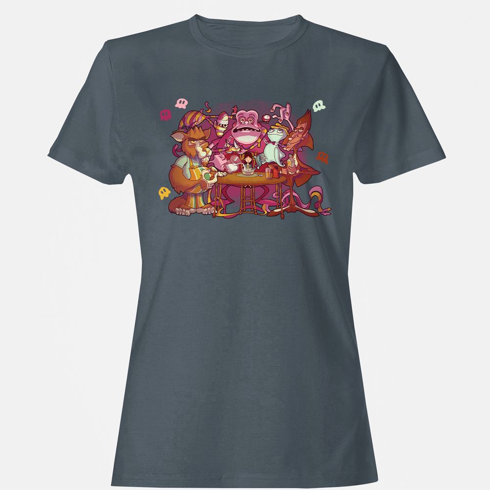Women's T-Shirt - 6UNFGCMZ - Charcoal - 3