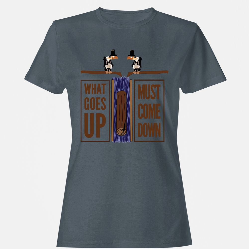 Women's T-Shirt - WM3HK6ZB - Charcoal - 3