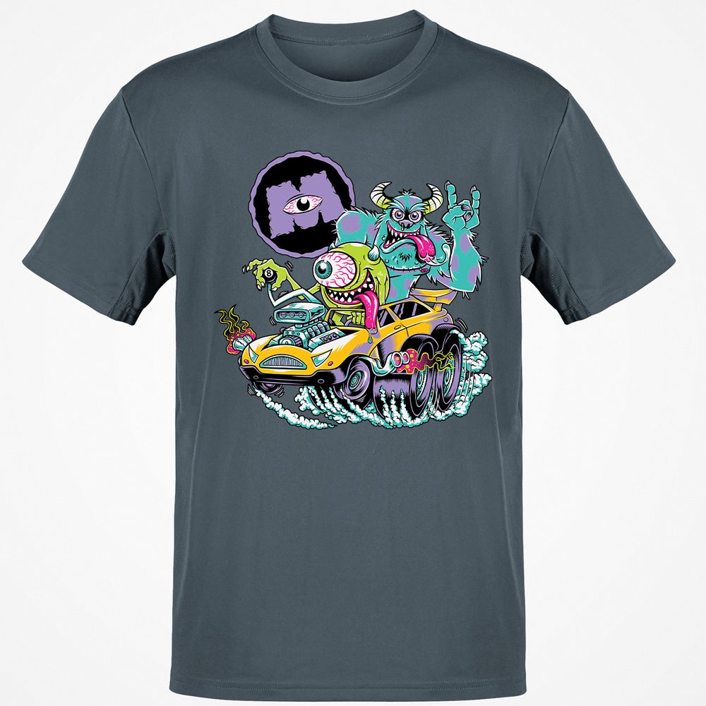 Classic Unisex T-Shirt - UZKEAN9V - Charcoal - 3