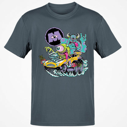Classic Unisex T-Shirt - UZKEAN9V - Charcoal - 3