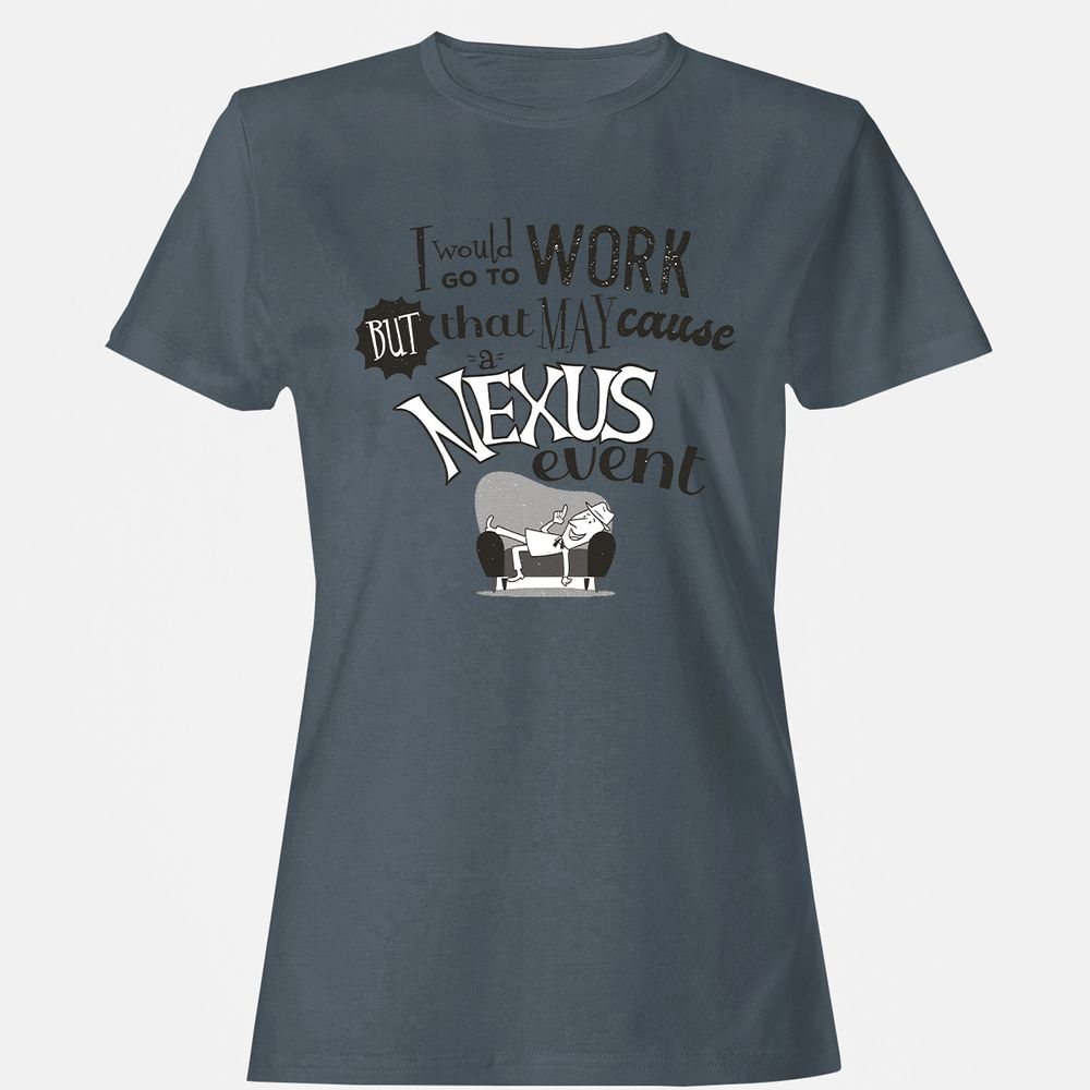 Women's T-Shirt - 53QLC9TE - Charcoal - 3