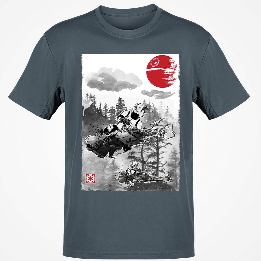 Classic Unisex T-Shirt - EJSTQMGF - Charcoal - 3