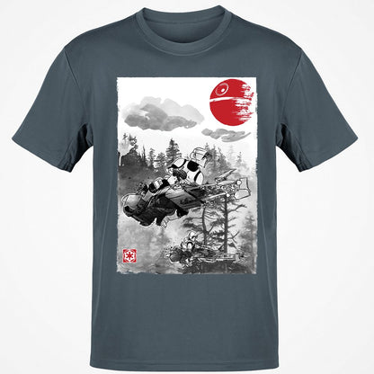 Classic Unisex T-Shirt - EJSTQMGF - Charcoal - 3