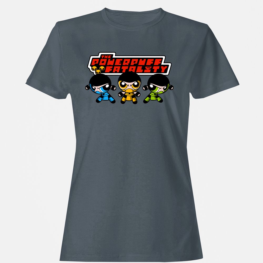 Women's T-Shirt - 5MEMMHMB - Charcoal - 3