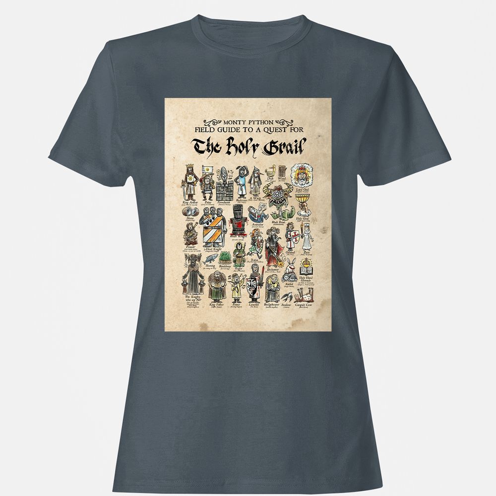 Women's T-Shirt - K3RD7LX6 - Charcoal - 3