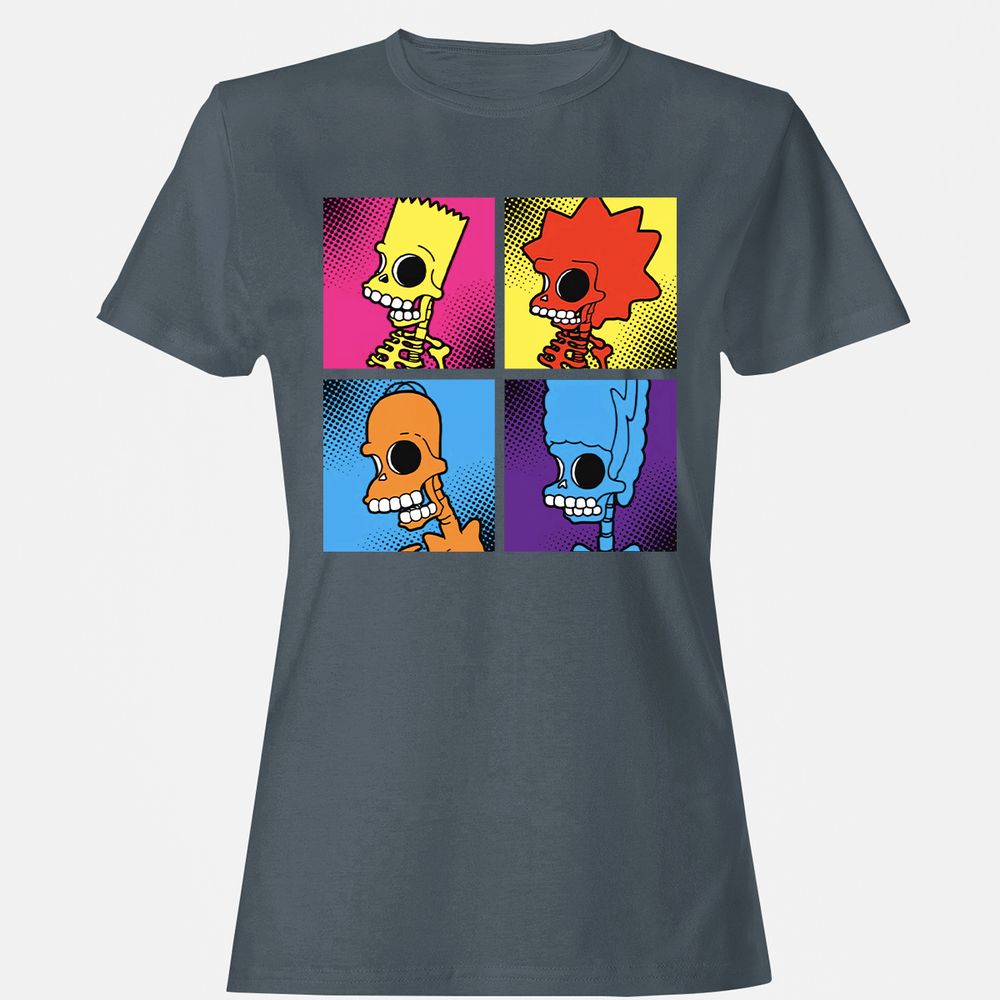 Women's T-Shirt - KLRUDTPV - Charcoal - 3