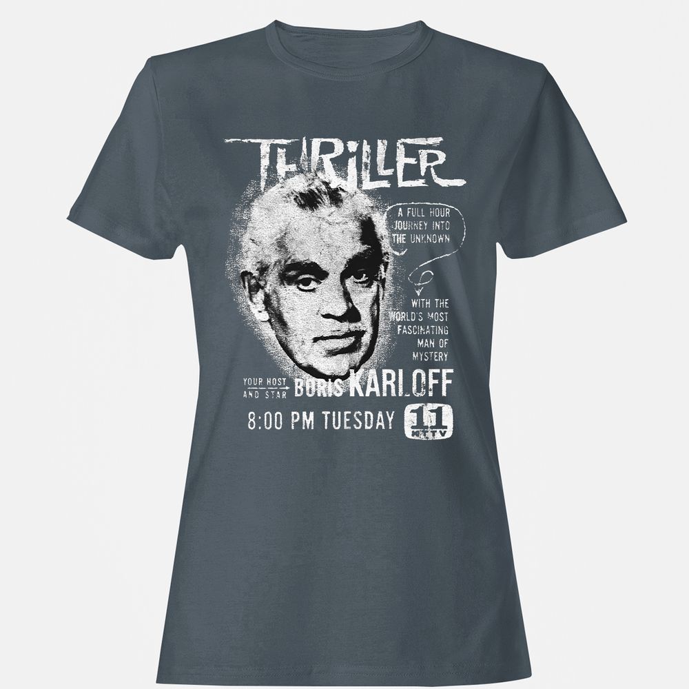 Women's T-Shirt - SF7B2YWB - Charcoal - 3