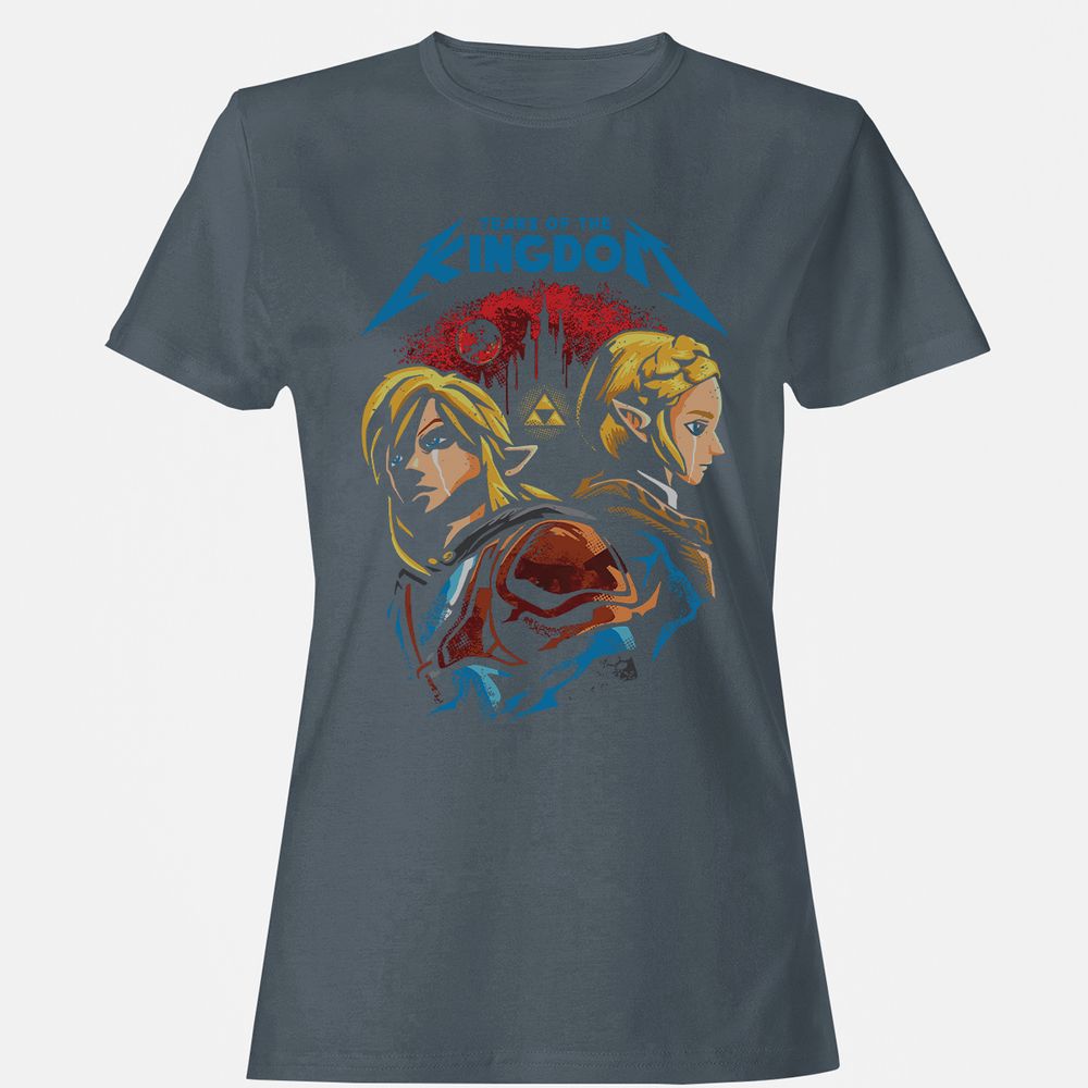 Women's T-Shirt - 2F661KHG - Charcoal - 3