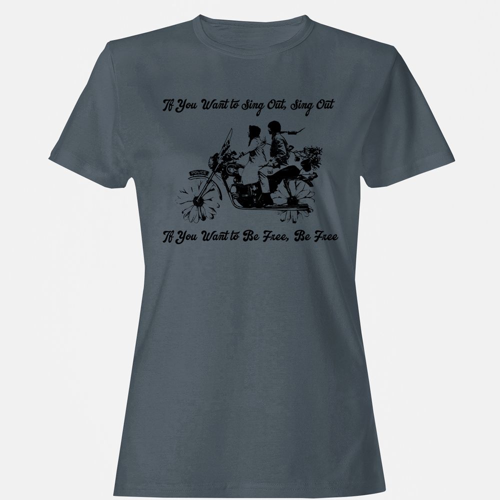 Women's T-Shirt - 827X2YW9 - Charcoal - 3