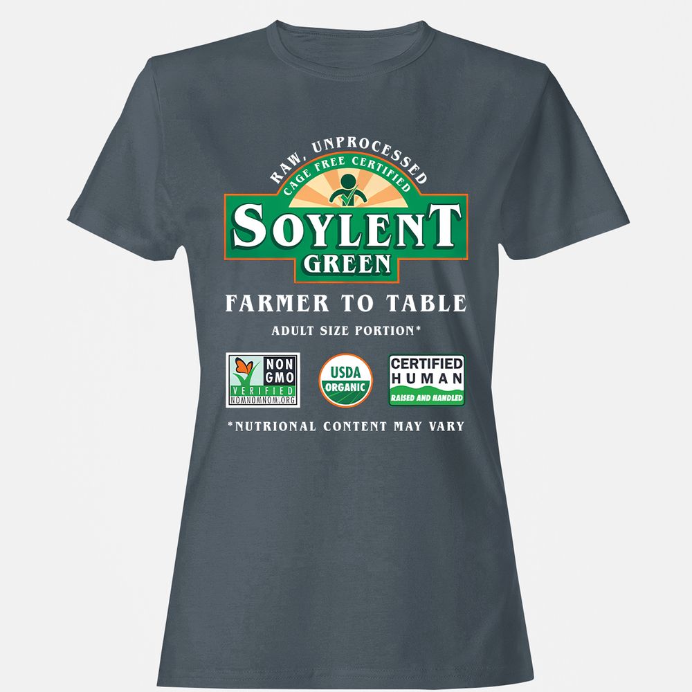 Women's T-Shirt - 6DBNPPU1 - Charcoal - 3