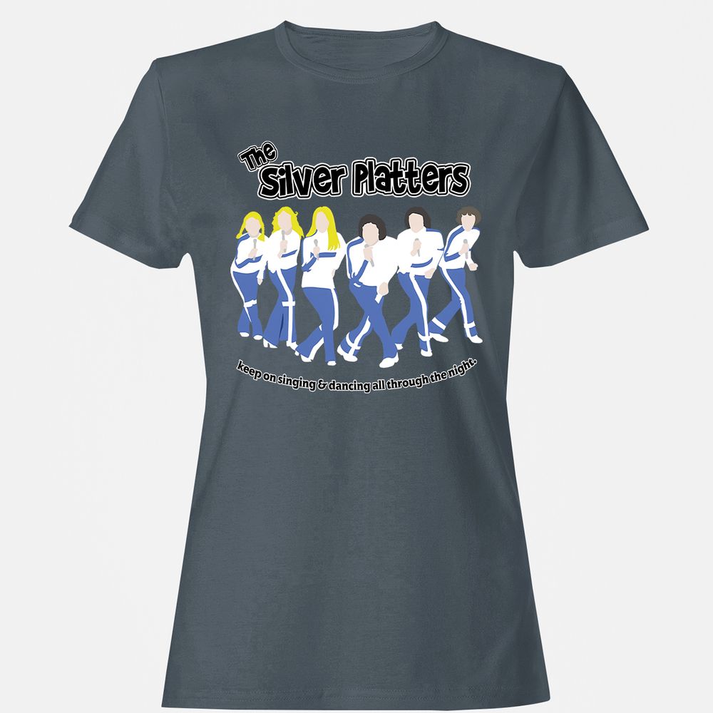 Women's T-Shirt - TNQSRYB7 - Charcoal - 3