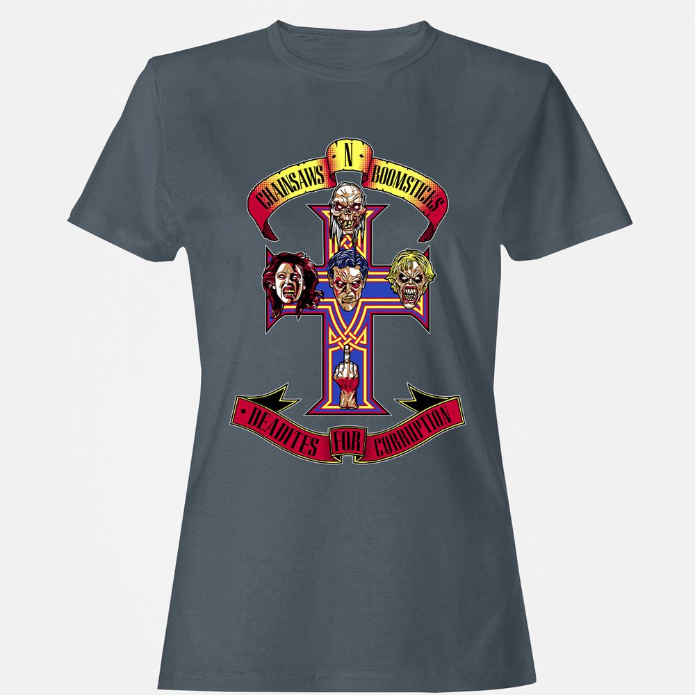 Women's T-Shirt - NEH7WY5N - Charcoal - 3