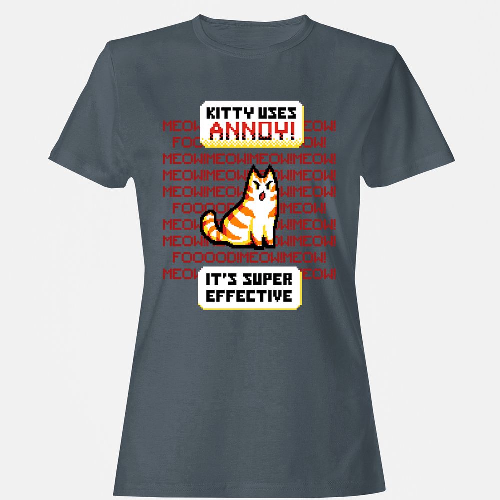 Women's T-Shirt - 14E2MLLU - Charcoal - 3