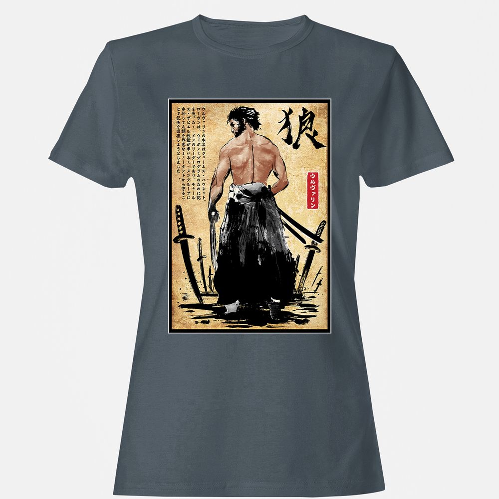 Women's T-Shirt - E8LAR2GF - Charcoal - 3