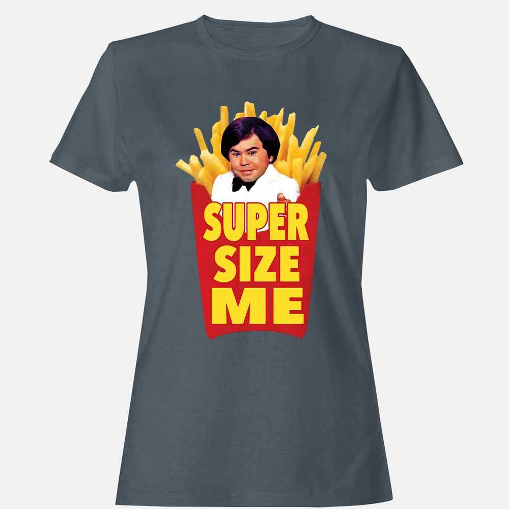 Women's T-Shirt - YAU8BM63 - Charcoal - 3