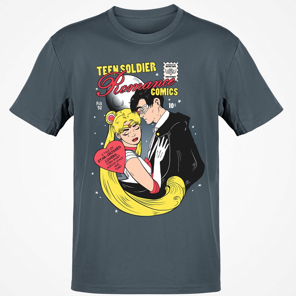 Classic Unisex T-Shirt - XP5X8RLV - Charcoal - 3