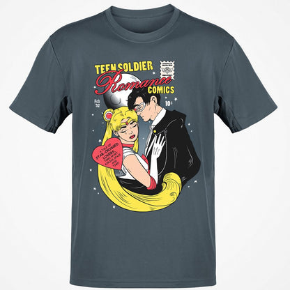 Classic Unisex T-Shirt - XP5X8RLV - Charcoal - 3