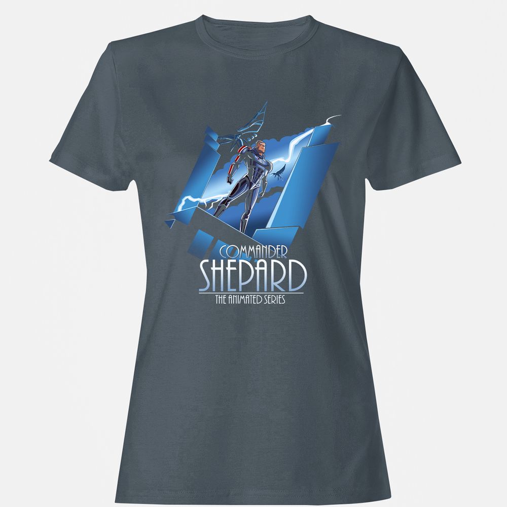 Women's T-Shirt - D1RZPP2Y - Charcoal - 3