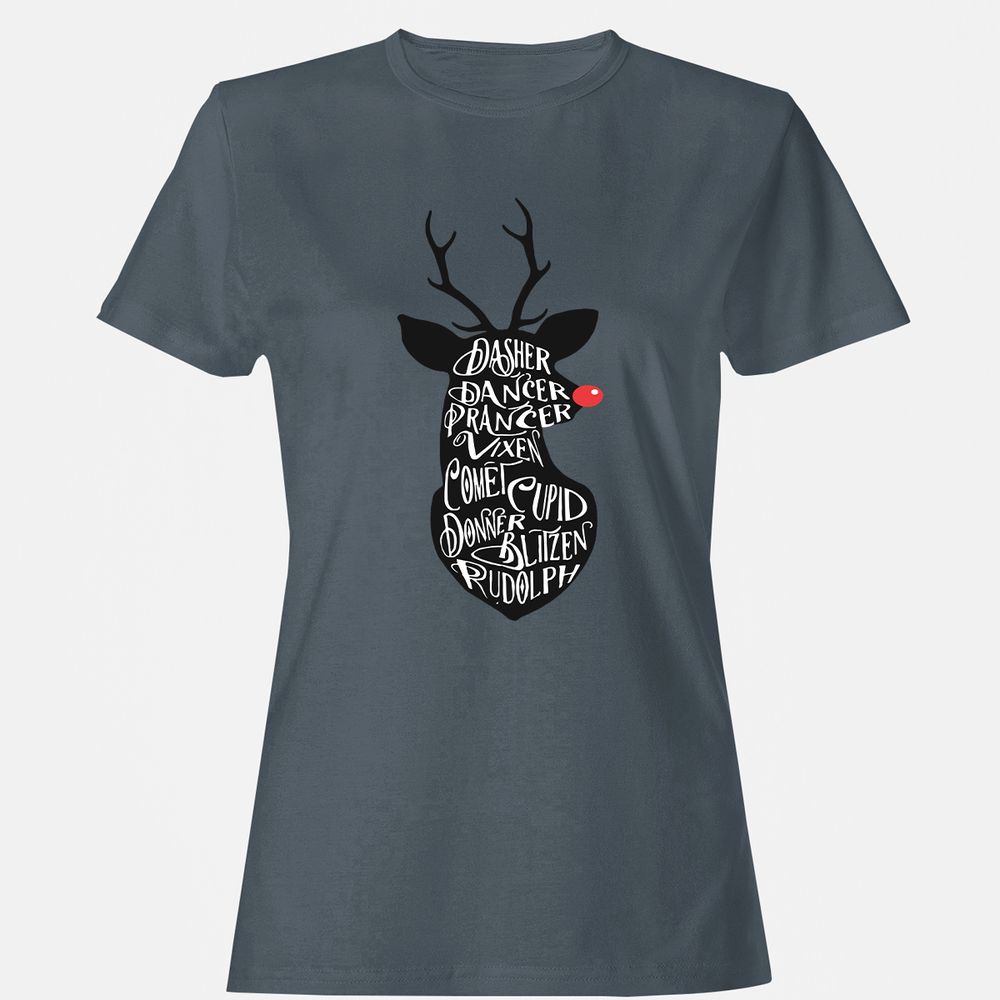 Women's T-Shirt - 514HCCUU - Charcoal - 3