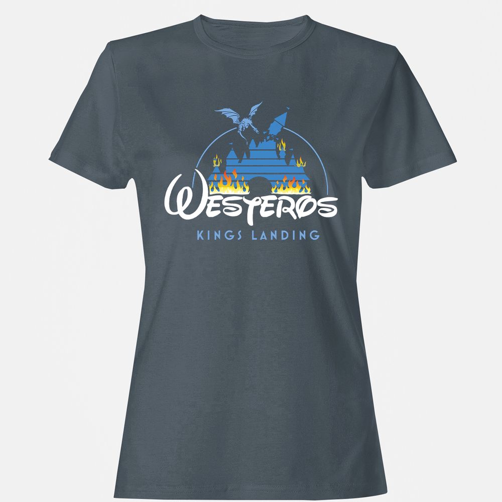 Women's T-Shirt - CHARGPJ9 - Charcoal - 3