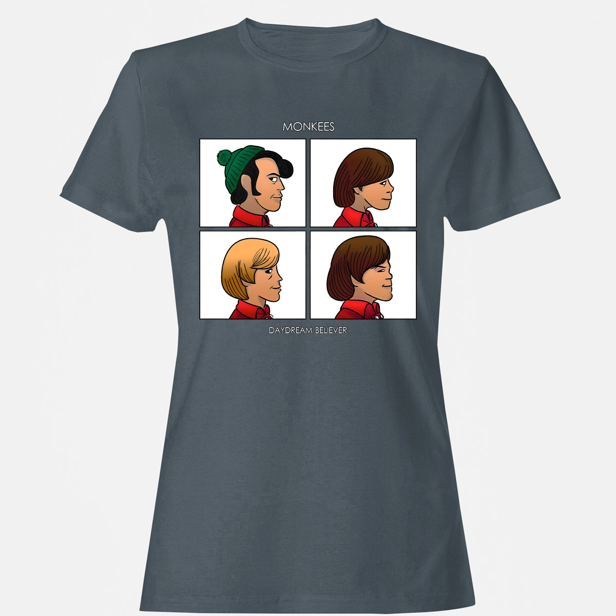 Women's T-Shirt - 1789CB67 - Charcoal - 3