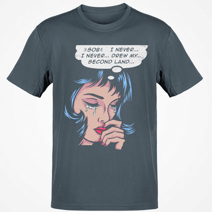 Classic Unisex T-Shirt - Q3W77915 - Charcoal - 3