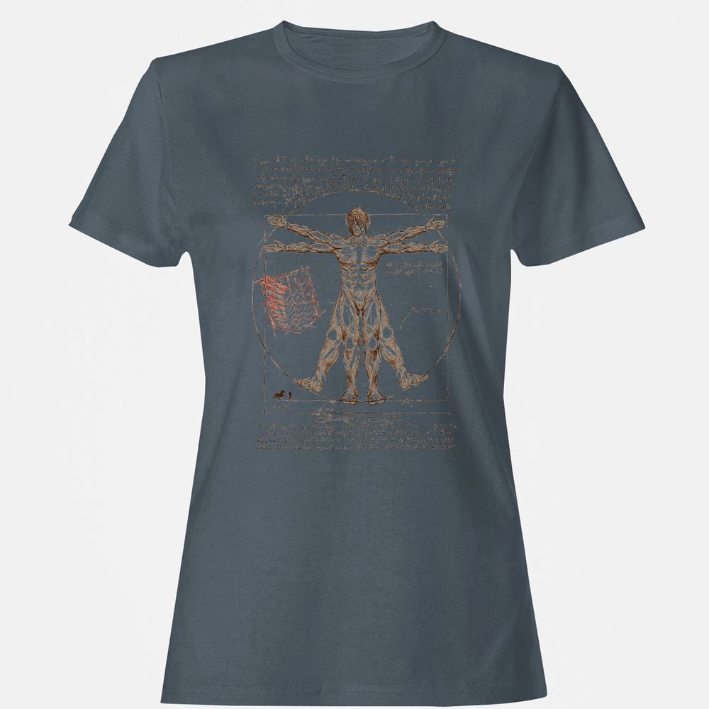 Women's T-Shirt - 6CTQC8XA - Charcoal - 3
