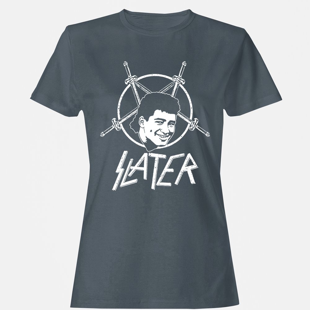 Women's T-Shirt - NTA4WJ4R - Charcoal - 3