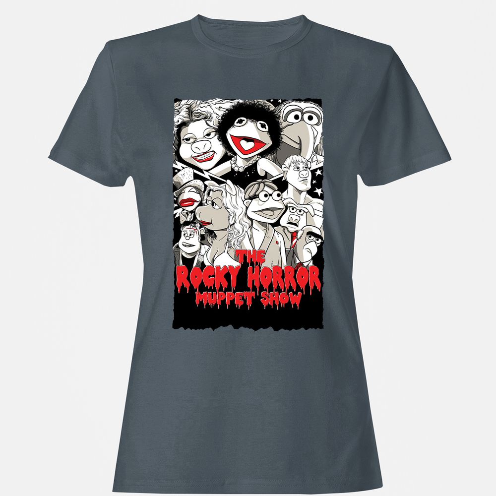 Women's T-Shirt - VLD7RWGZ - Charcoal - 3
