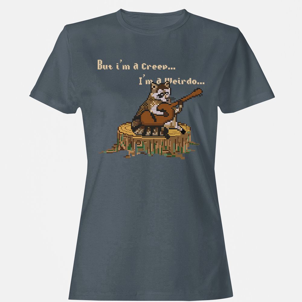 Women's T-Shirt - 7D2KWKHQ - Charcoal - 3