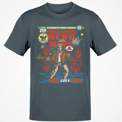 Classic Unisex T-Shirt - DJLJN2QJ - Charcoal - 3