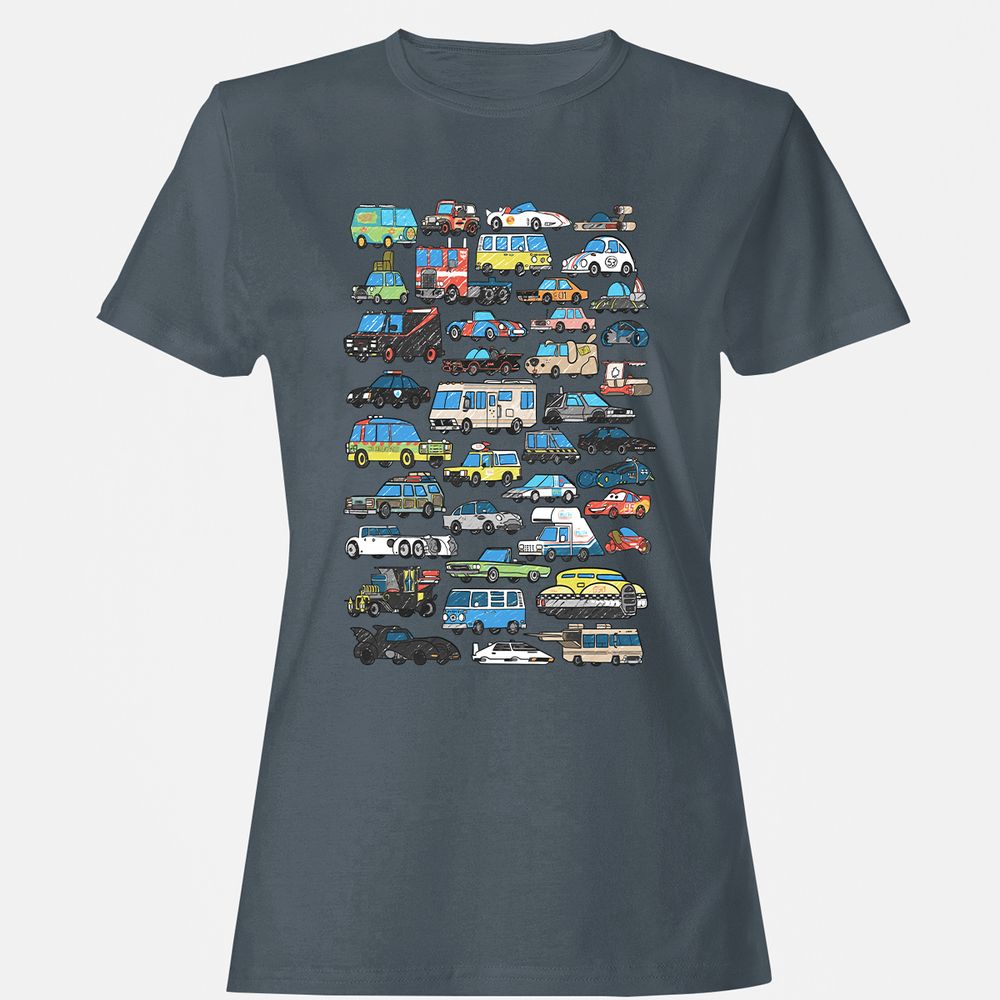 Women's T-Shirt - RR12MWM8 - Charcoal - 3