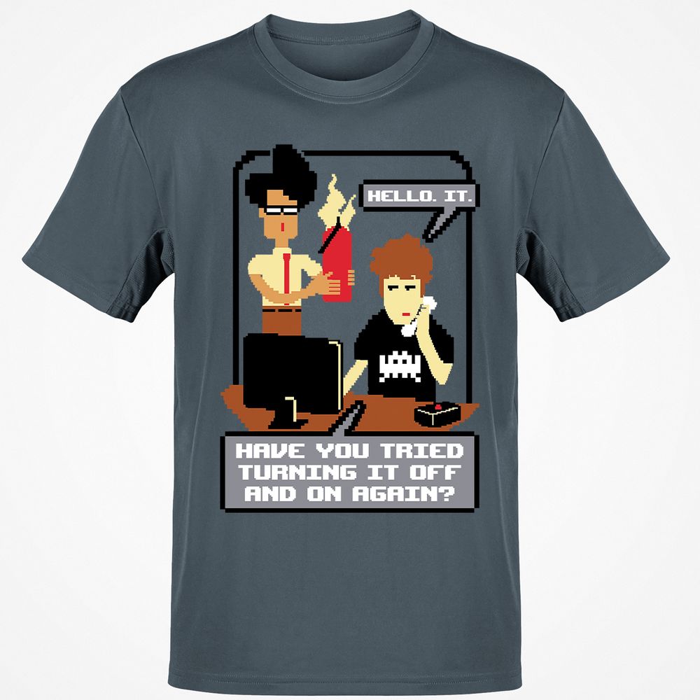 Classic Unisex T-Shirt - F1Q3W6CG - Charcoal - 3