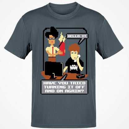 Classic Unisex T-Shirt - F1Q3W6CG - Charcoal - 3