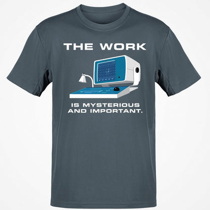 Classic Unisex T-Shirt - AB6N9Z6H - Charcoal - 3