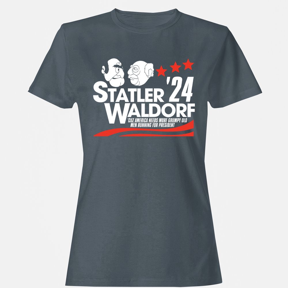 Women's T-Shirt - 2B6XSSN1 - Charcoal - 3