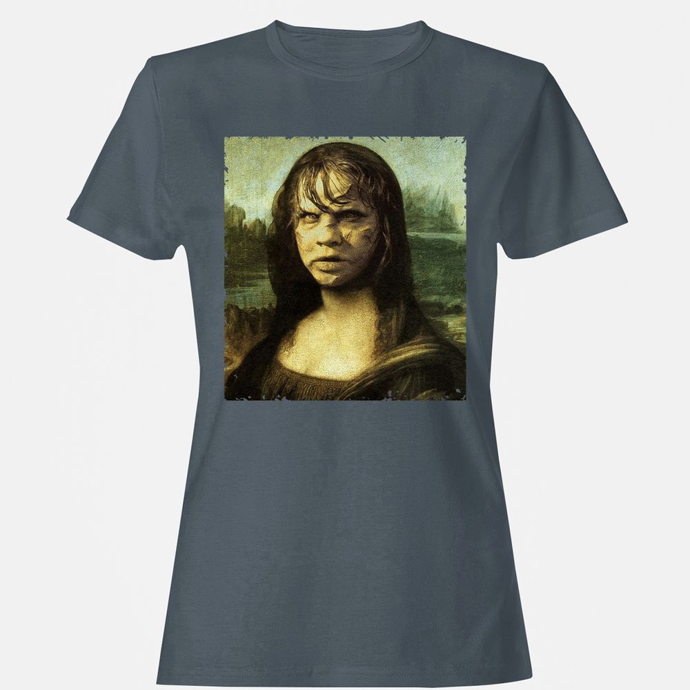Women's T-Shirt - 7X6LTV52 - Charcoal - 3