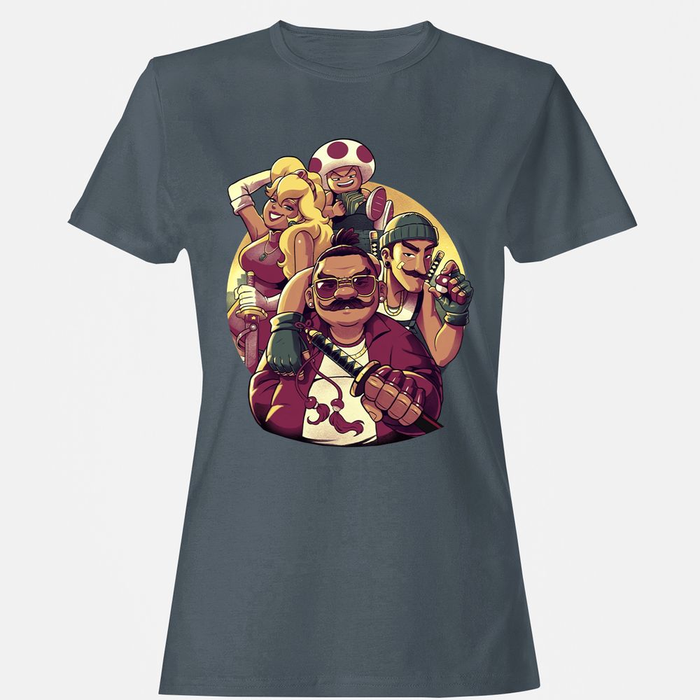 Women's T-Shirt - AE2VHAQ2 - Charcoal - 3