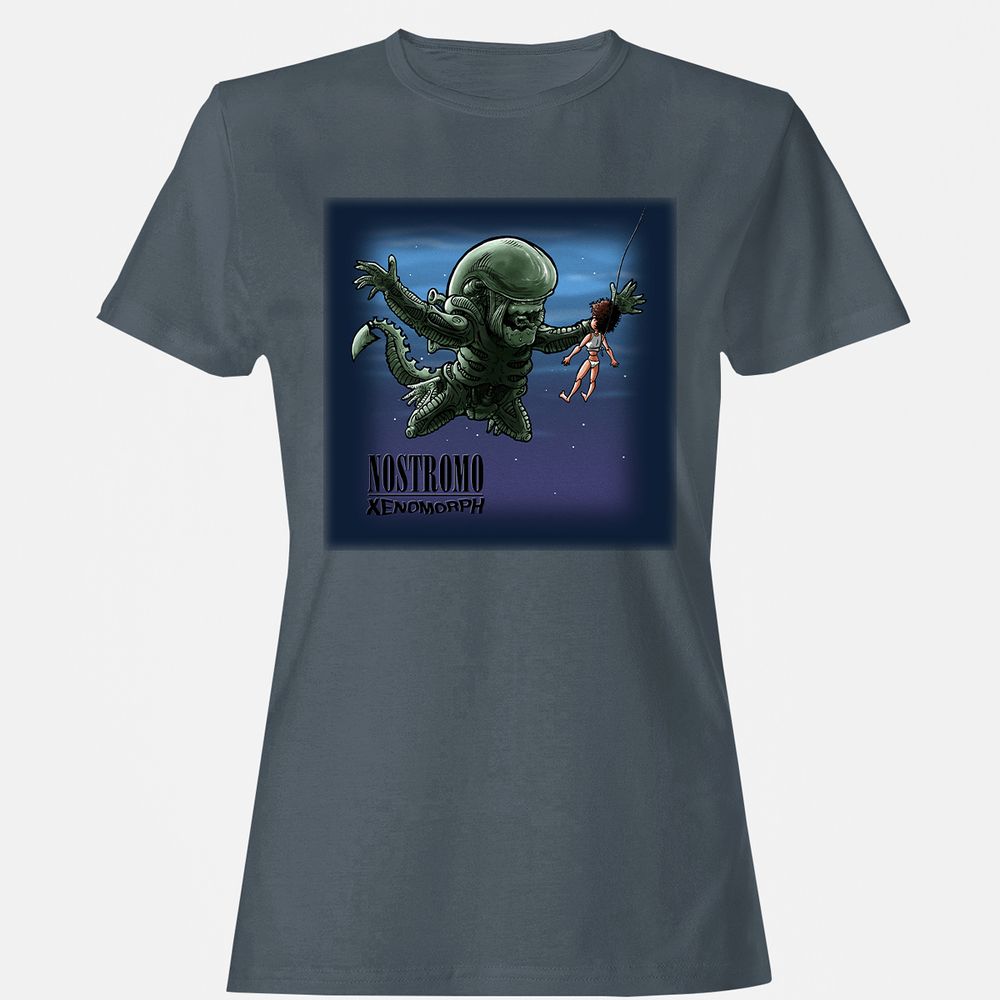 Women's T-Shirt - X5DE47N7 - Charcoal - 3
