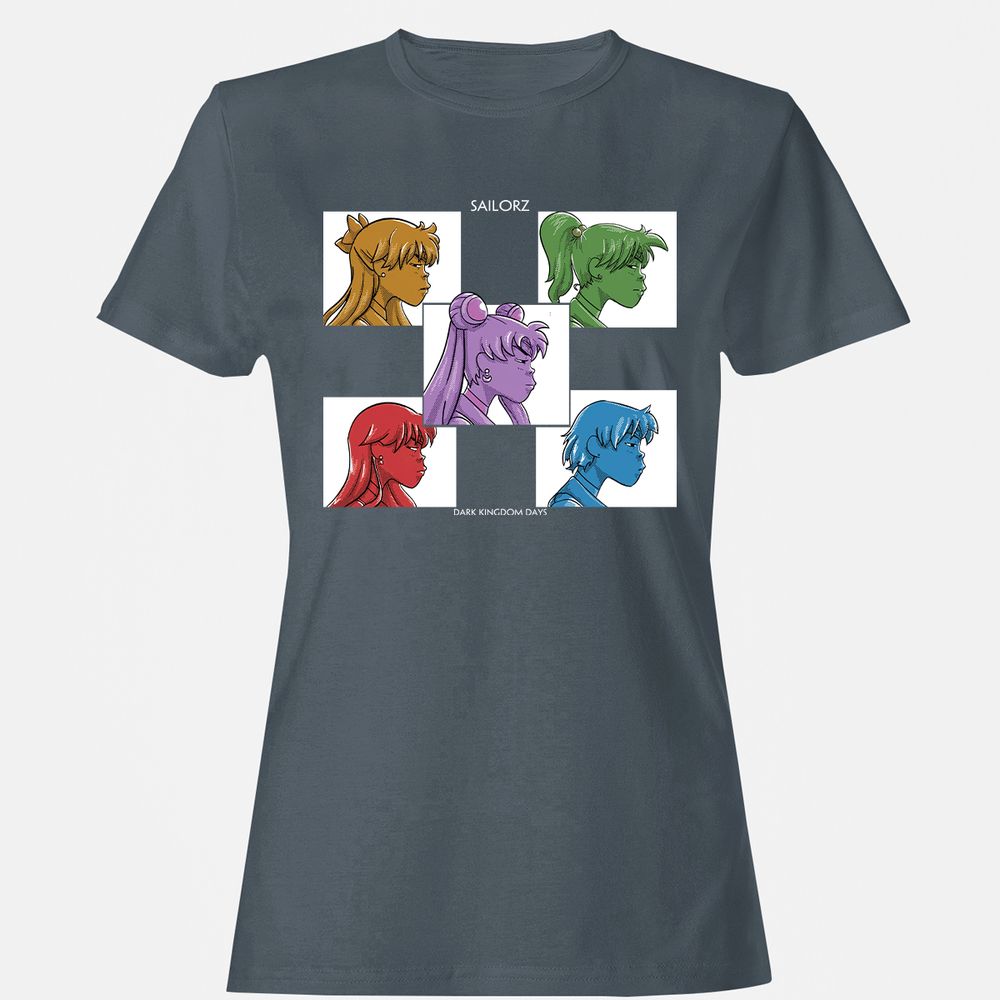 Women's T-Shirt - 9UNL84BX - Charcoal - 3