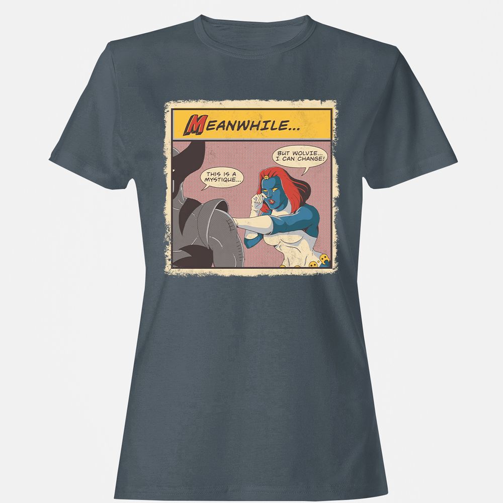 Women's T-Shirt - J946ECBQ - Charcoal - 3