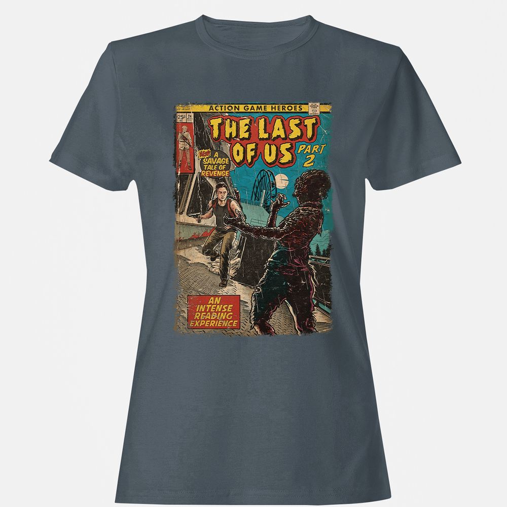 Women's T-Shirt - PRVLRPKJ - Charcoal - 3