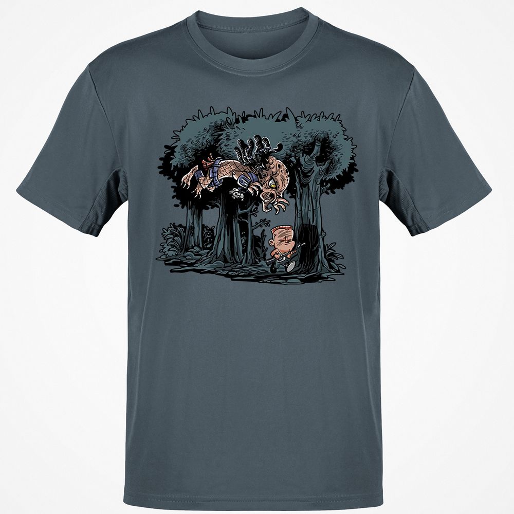 Classic Unisex T-Shirt - M4RL9GWQ - Charcoal - 3