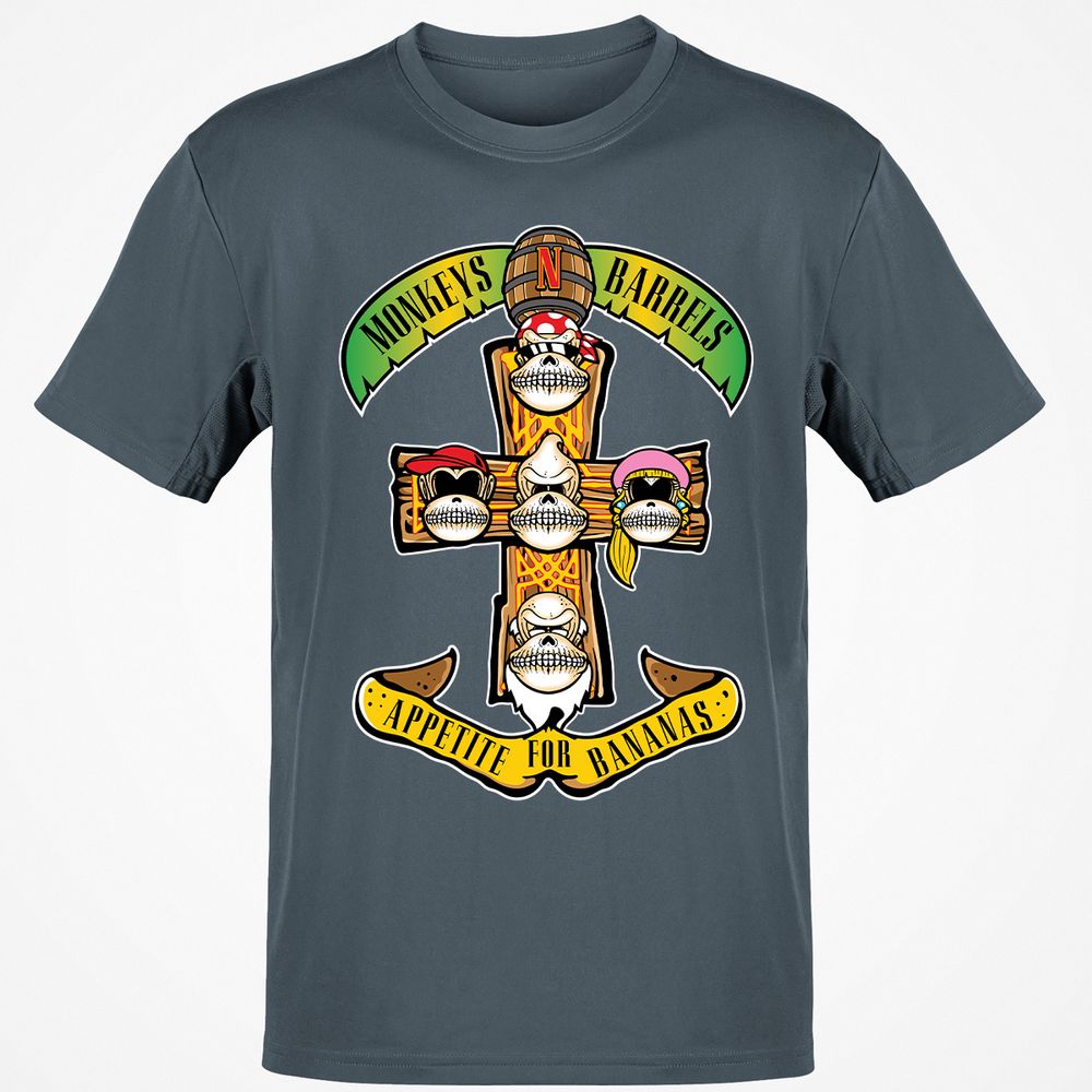 Classic Unisex T-Shirt - FBRVL2M1 - Charcoal - 3