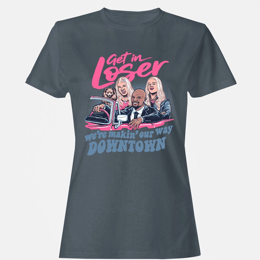 Women's T-Shirt - 7J6EAW8K - Charcoal - 3