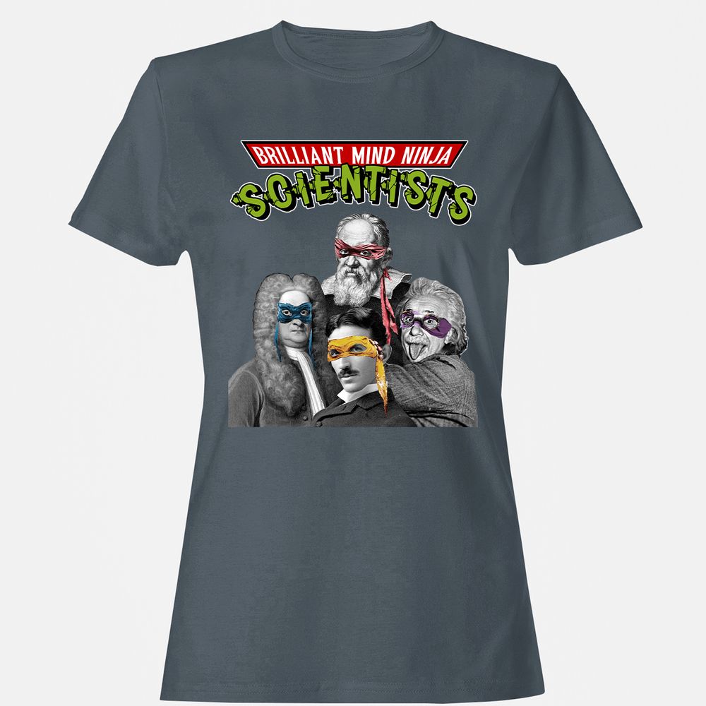 Women's T-Shirt - 6Z2WQZYE - Charcoal - 3