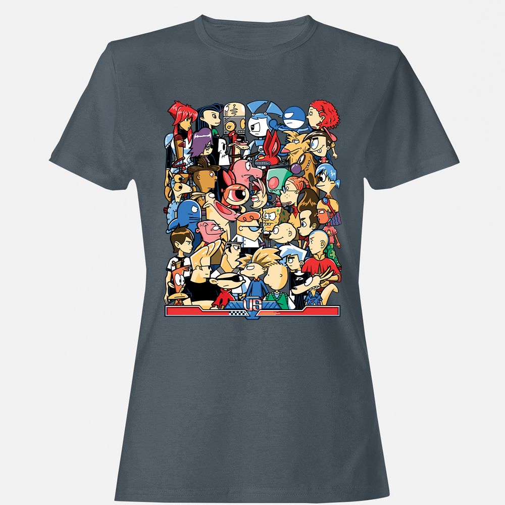 Women's T-Shirt - 6L75HCNC - Charcoal - 3