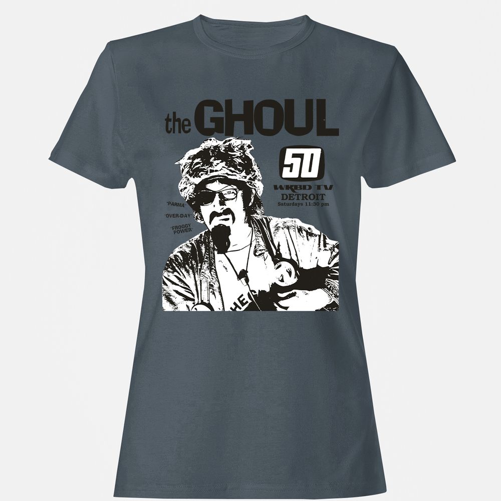 Women's T-Shirt - NBQFX1U9 - Charcoal - 3