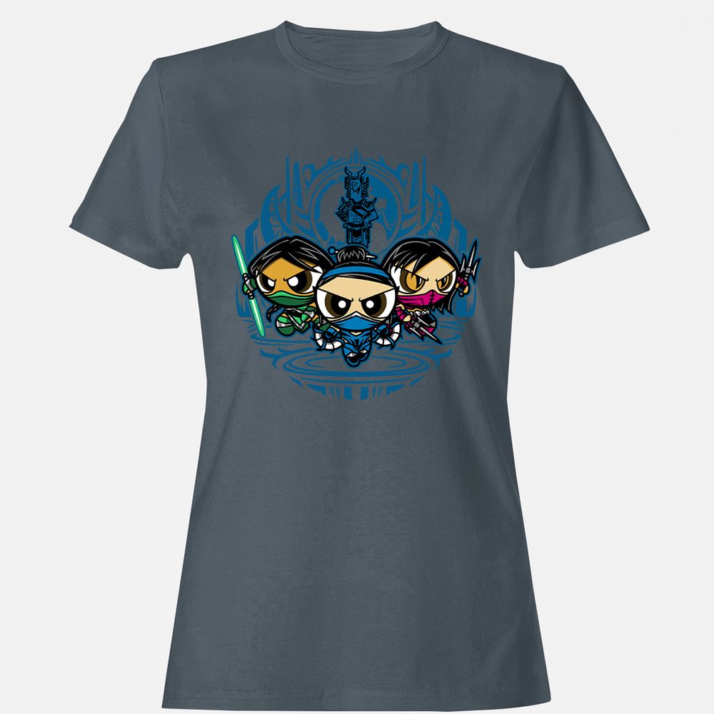 Women's T-Shirt - 2YLDRU92 - Charcoal - 3