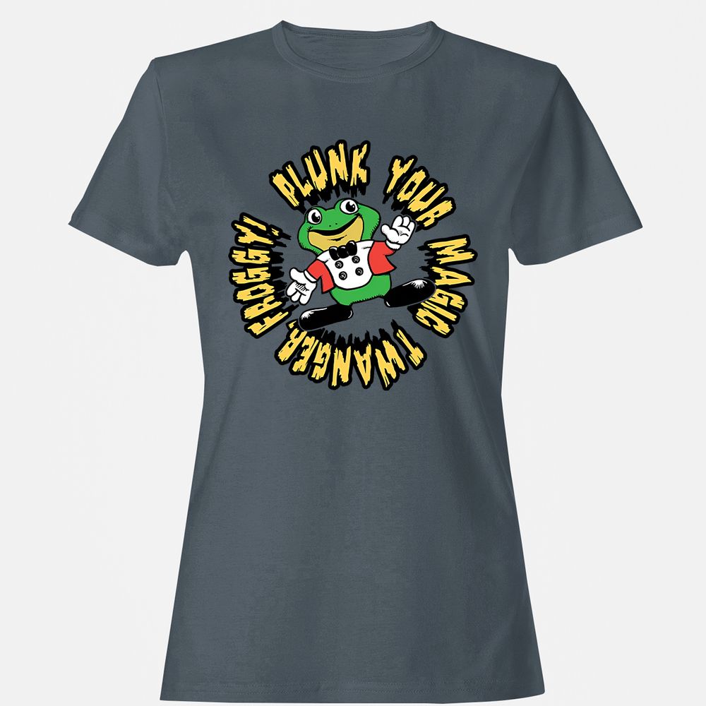 Women's T-Shirt - S4M6DA9Q - Charcoal - 3